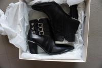 Högl Boots Biker Spitz edel Leder Silber Schnallen 38 designer Niedersachsen - Bückeburg Vorschau