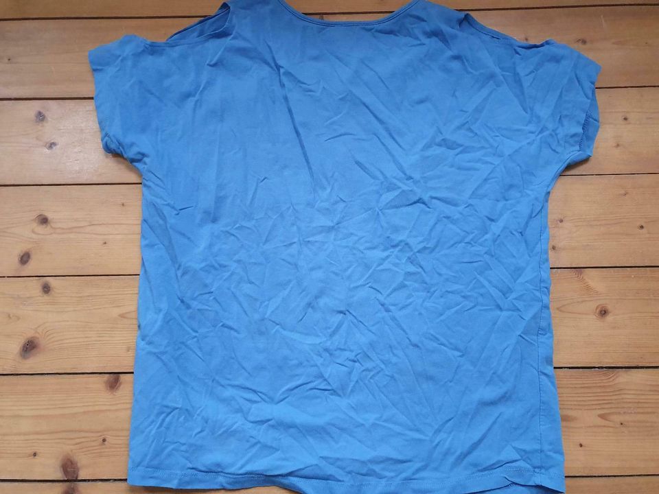 T-Shirt von Esmara in L, 44/46, Schulterausschnitte, Stretch in Edewecht