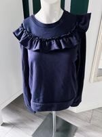 Volant S Pullover blau 36 Baumwolle Pulli Shirt Oberteil Langarm Nordrhein-Westfalen - Bad Salzuflen Vorschau