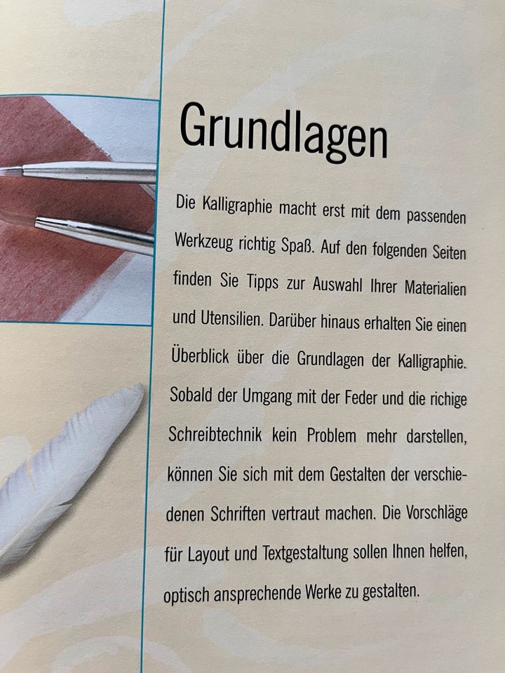 Buch Das große Handbuch der Kalligraphie inkl KalligraphieSet in Senden