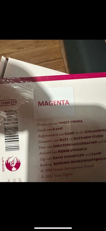 Kamp- Versager ohne Zukunft ltd Vinyl magenta K one whizz Vienna in Berlin