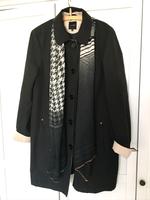 schwarzer Kurzmantel/Trenchcoat 40 Pankow - Prenzlauer Berg Vorschau