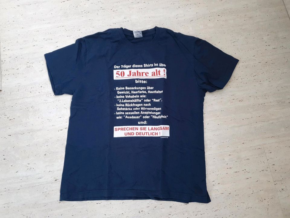 T-Shirt gr.M - 50.Geburtstag in Saarbrücken