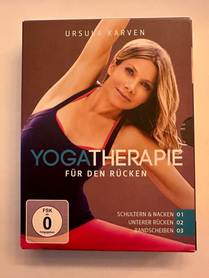 Yoga Therapie für den Rücken Ursula Karven Dvd‘s in Eschweiler