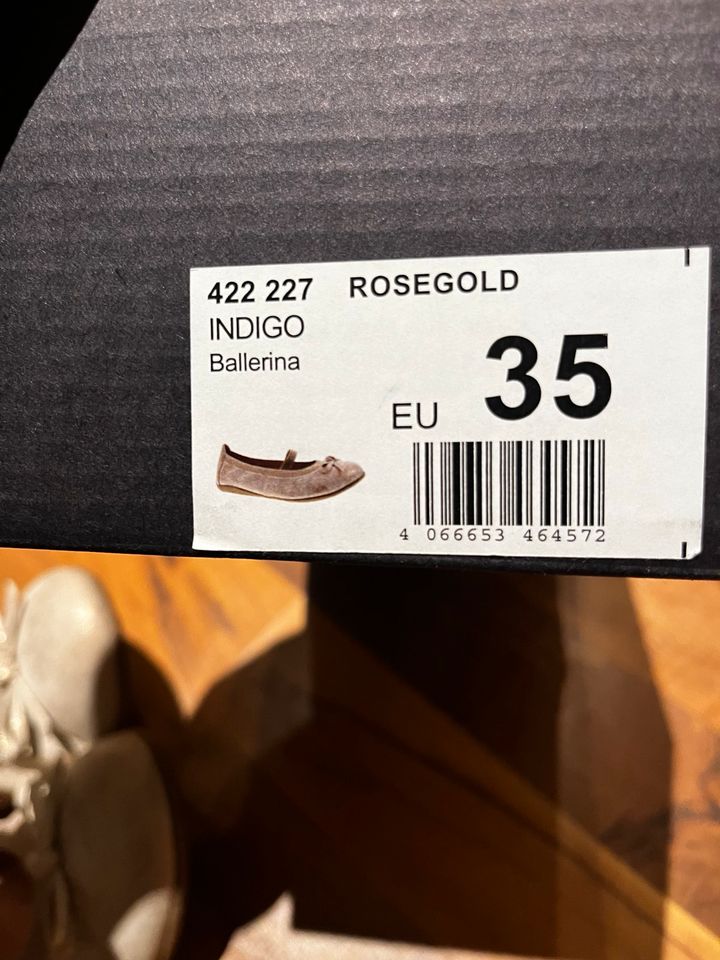 Ballerina INDIGO rosegold / Gr. 35 in Panitzsch