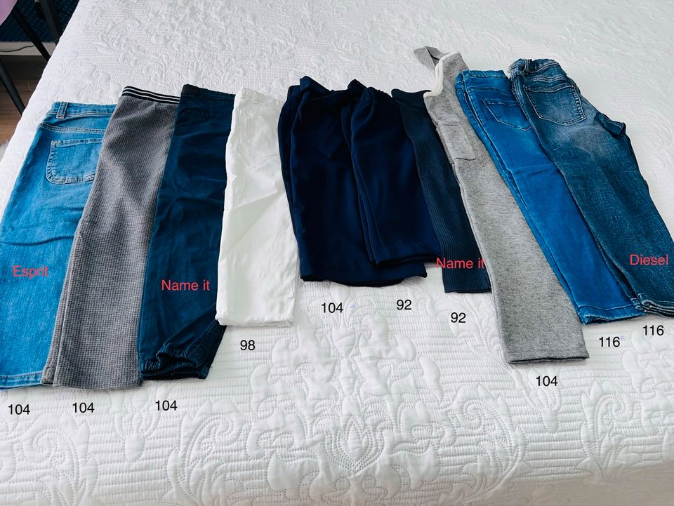 Hose Jeans  Schorts kinder 98, 104,110,116,122 in Hamburg