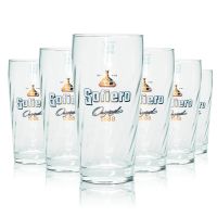 6x Sofiero Bier Glas schwedisches Starkbier Gläser 0,4l Relief Baden-Württemberg - Pforzheim Vorschau