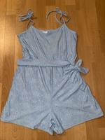 Vila Jumpsuit hellblau brodaire anglaise Gr. M Bielefeld - Heepen Vorschau