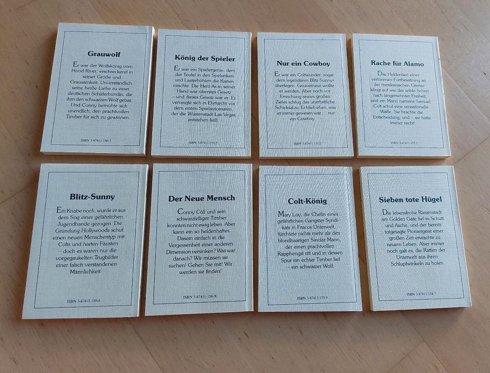 8 Taschenbücher Conny Cöll von Konrad Kölbl in Herbstein