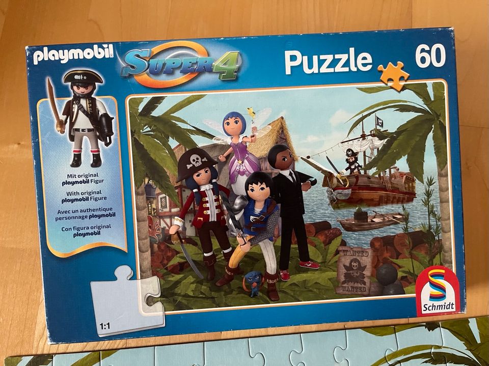 Playmobil Puzzle für Kinder 60+100 Teile, Memory in Kirchberg i. Wald