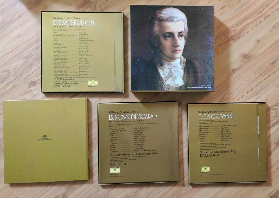 Karl Böhm Mozart Zauberflöte Figaro Giovanni LPs in Schwäbisch Hall