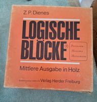 Holz Lernspiel Logik Logische Blöcke Mathe Dienes Material Baden-Württemberg - Rheinhausen Vorschau