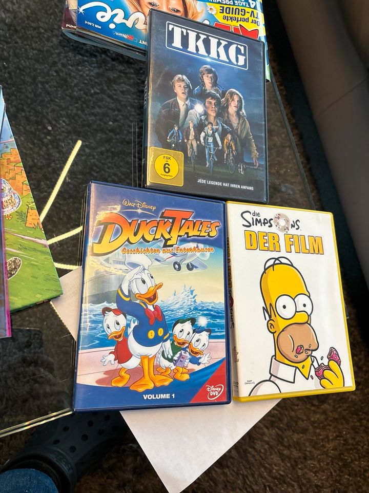 3 DVD Simpsons TKKG Duck Tales in Asperg