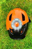 Fahrradhelm orange Roboter, S Dresden - Seevorstadt-Ost/Großer Garten Vorschau