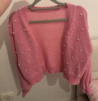 Pinker Cardigan mit Perlen Hannover - Vahrenwald-List Vorschau