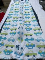 Schlafsack für Kinder gr.110 weiß mit Autos grün blau Hessen - Hainburg Vorschau