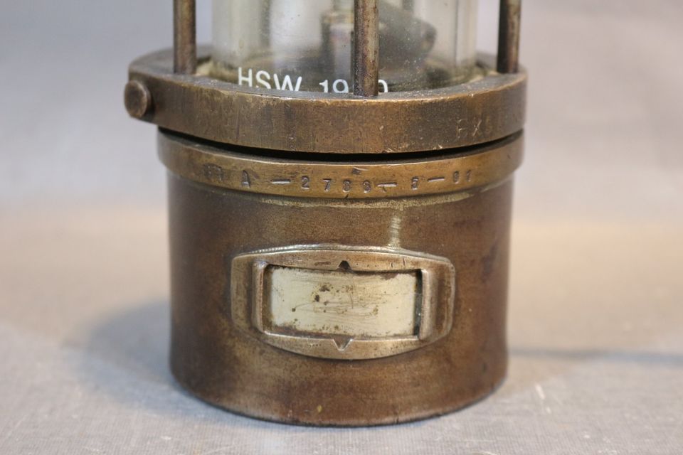 Vintage HSW Grubenlampe / Bergbaulampe / Wetterlampe in Düsseldorf