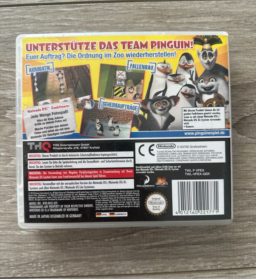 Die Pinguine aus Madagascar (Nintendo 3DS) in Neunkirchen Siegerland