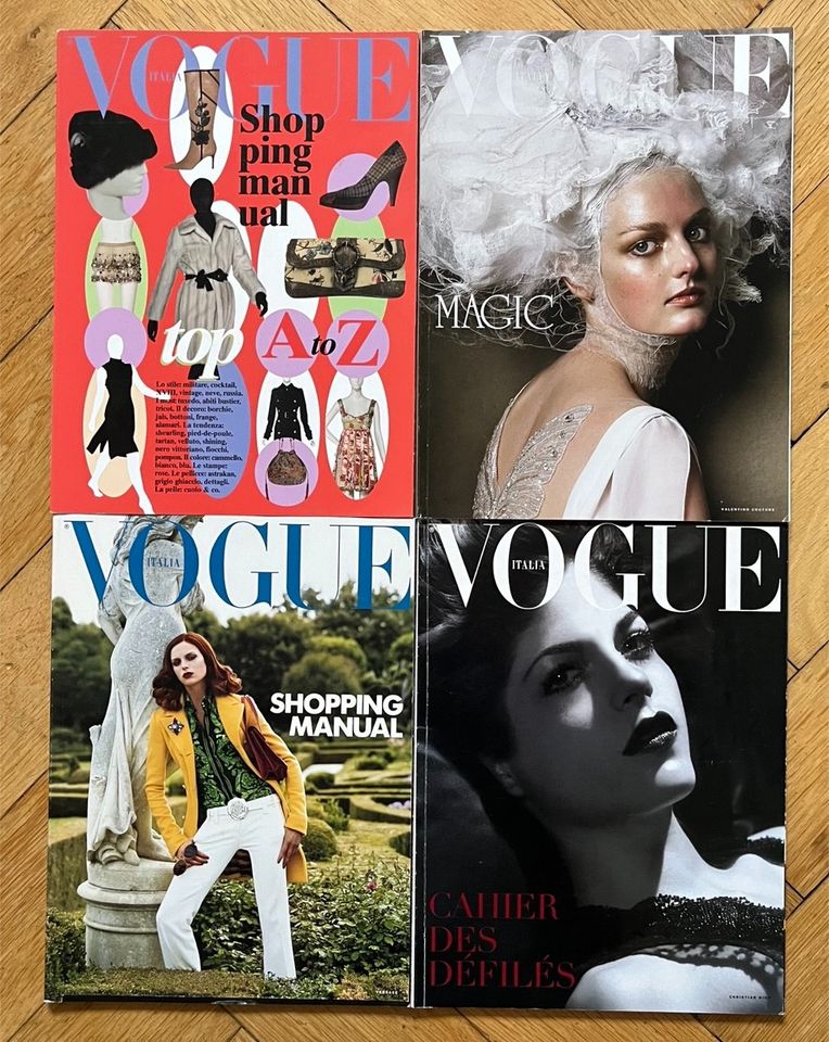 Vogue Italia 2002 bis 2023, Supplementi Meisel, Ferragni etc in Frankfurt am Main