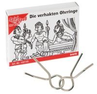 Mini-Knobelspiel - Die verhakten Ohrringe - Metall-Knobelspiel Thüringen - St. Kilian Vorschau