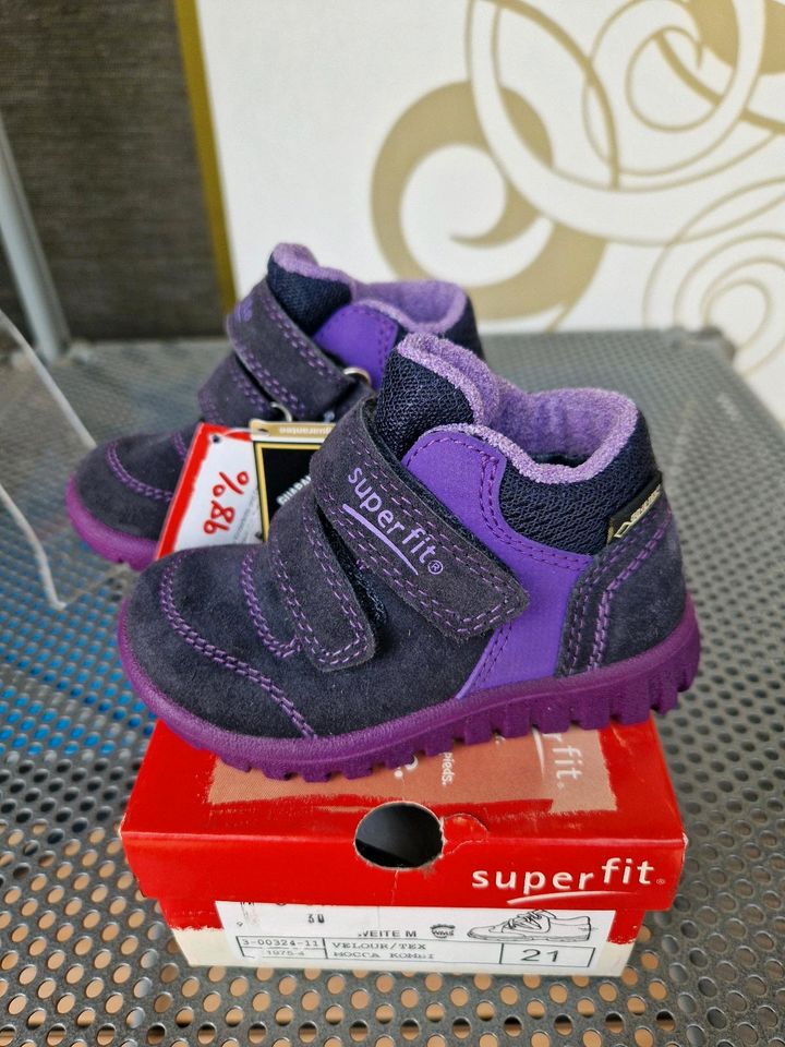 Superfit Kinderschuhe Gr.21 Neu mit Etikett Gore-Tex Halbschuhe in Plossig