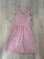 Only S | Kleid ärmellos altrosa Muschelrand Ausschnitt Hessen - Hainburg Vorschau