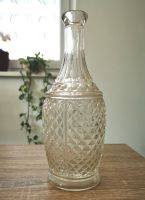Flasche mit Motiv aus Glas Vintage aus den 50ern und 60ern Bayern - Dürrlauingen Vorschau