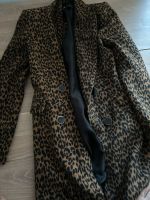 Damen Blazer Mantel Jacke Leopard schwarz braun Größe XS/S Baden-Württemberg - Oppenweiler Vorschau