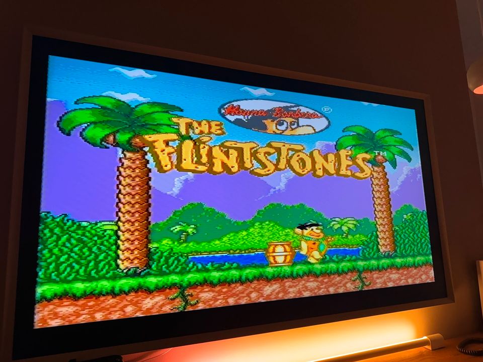 Super Nintendo SNES Spiel The Flintstones mit Spielanleitung in Hamburg