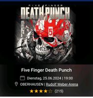 2 Karten für Five Finger Death Punch in Oberhausen 25.6.24 Nordrhein-Westfalen - Bergkamen Vorschau