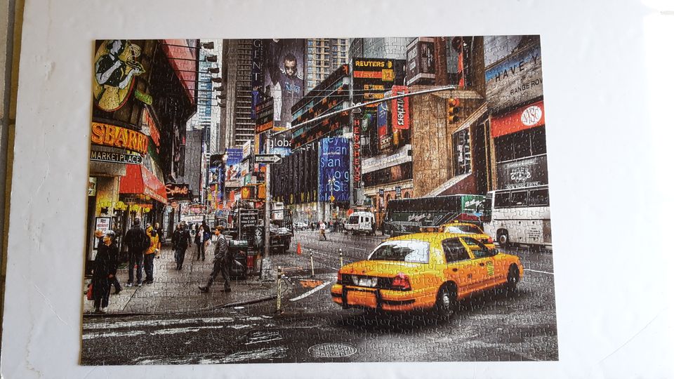 Puzzle "New Yorker Straße". 1.000 Teile Schmidt in Hesel