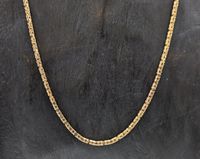 Luxus Königskette 585/14K Halskette Kette Gelbgold 64cm 36,80Gram Kiel - Hassee-Vieburg Vorschau