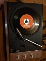 Vintage 60er Philips Stereo 604 Plattenspieler mit Lautsprecher Bayern - Aschaffenburg Vorschau