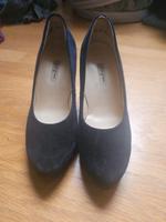 Blaue Absatz Schuhe Hessen - Butzbach Vorschau