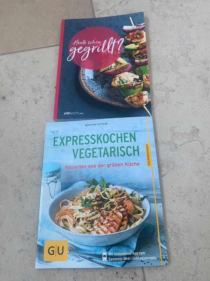 Grillbuch und Expresskochen vegetarisch in Baar-Ebenhausen