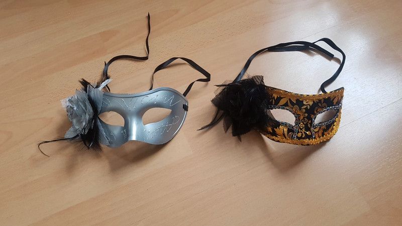 Zwei Augen Masken - Fasching / Halloween in Homburg