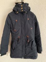 Dunkelblauer Wintermante/ Winterjacke Marburg - Wehrda Vorschau