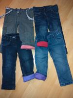 4 gefütterte Hosen in Gr. 92 (3x Jeans, 1x Stoff) Nordrhein-Westfalen - Bad Lippspringe Vorschau