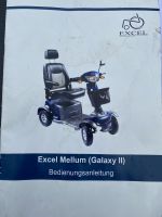 Elektromobil Galaxy Excell Mellum II Senioren Scooter 15km/h Bayern - Gessertshausen Vorschau