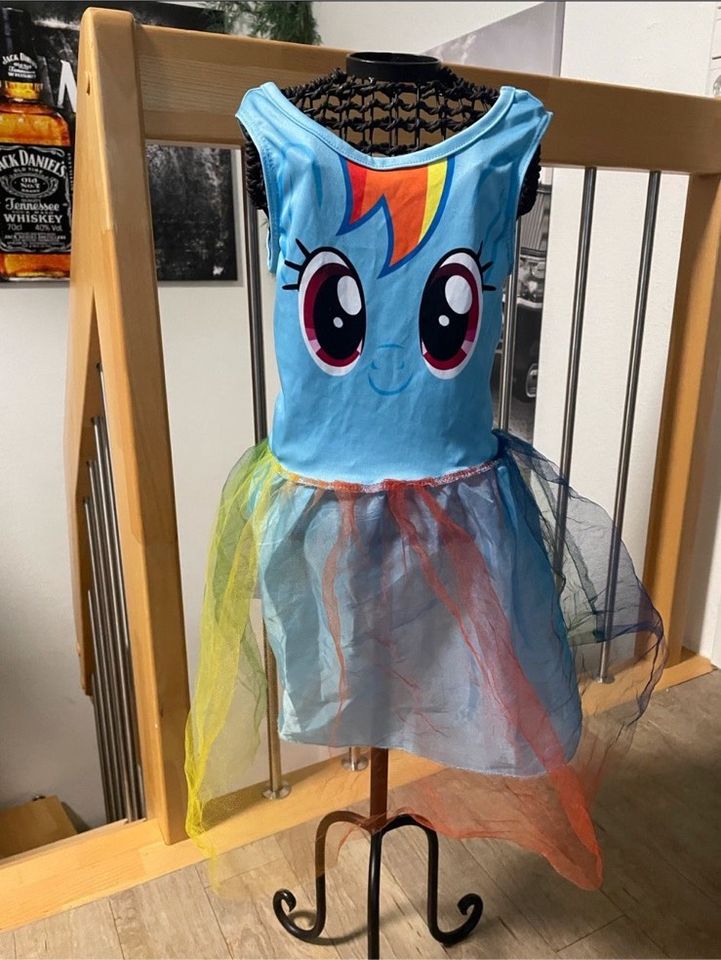 ♥️ Kostüm 4-5 Jahre Rainbow Dash My Little Pony ♥️ in Oberteuringen