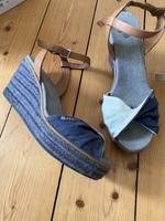 Gant Wedges Schuhe  Sandalen Gr. 38 10€ Hessen - Oestrich-Winkel Vorschau