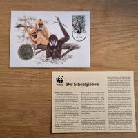 Numisbrief *Der Schopfgibbon* WWF Nordrhein-Westfalen - Bergheim Vorschau