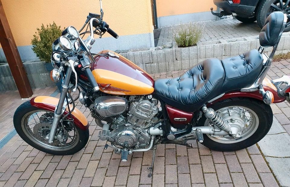 Yamaha XV 750 Motorrad in Schlema