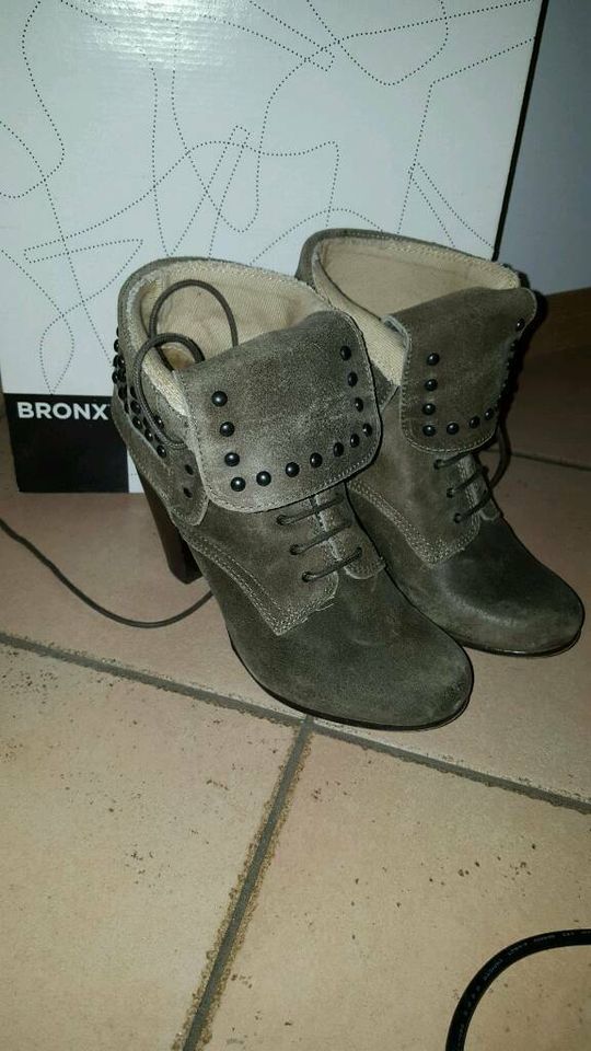 Bronx Stiefeletten Gr40 ☆Super Zustand☆ in Seligenstadt