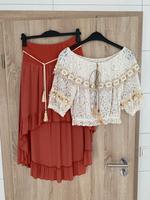 Zweiteiler, Rock + Bluse Gr. M, made in Italy Nordrhein-Westfalen - Hamm Vorschau