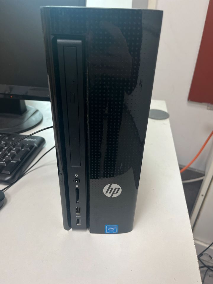 HP Slimline 260-a105ng mit Fujitsu Siemens Bildschirm PC in Fürstenfeldbruck