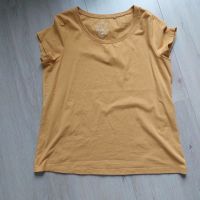 Gr. L (42/44) Ernstings Gina Basic T-Shirt Senfgelb Obervieland - Arsten Vorschau