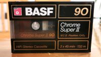 BASF 90 Chrome Super II,  Audiokassette Tape Musik Nordrhein-Westfalen - Velbert Vorschau