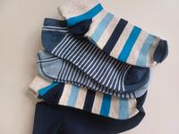 Neu 5 Set H&M Jungen Sneaker Socken 37-38 blau strümpfe gestreift Baden-Württemberg - Reutlingen Vorschau