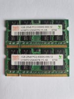 2 x 1GB 2Rx8 PC2-5300S-555-12 - Hynix HYMP512S64EP8-Y5 AB Nordrhein-Westfalen - Mülheim (Ruhr) Vorschau